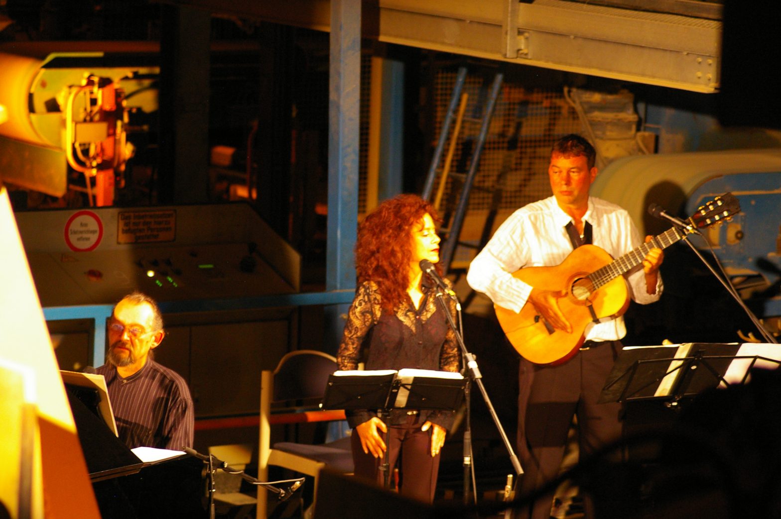 Eine Fotografie der Band Quijote live in der Kulturfabrik 2010.